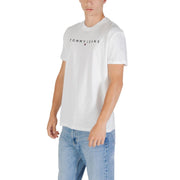 Tommy Hilfiger Jeans White Recycled Cotton T-Shirt