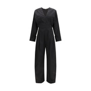 The Latest Black Cotton Jumpsuit