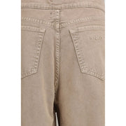 PINKO Beige Cotton Jeans Denim