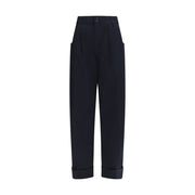 Jacob Cohen Blue Cotton Casual Pants