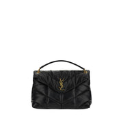 Saint Laurent Black Lamb Leather Shoulder Bag