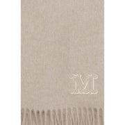 Max Mara Beige Cashmere Scarf