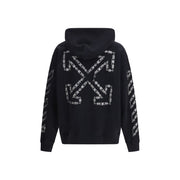 Off-White Black Cotton Sweatshirt