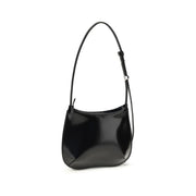 Jacquemus Black Calf Leather Bos Taurus Shoulder Bag