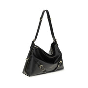 Givenchy Black Calf Leather Bos Taurus Shoulder Bag