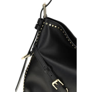 Givenchy Black Calf Leather Bos Taurus Shoulder Bag