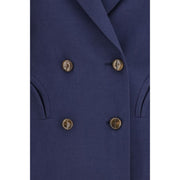 Blazé Milano Blue Linen Blazer