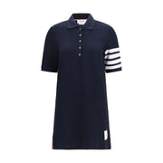 Thom Browne Blue Cotton Casual Dress
