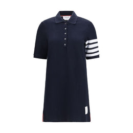 Thom Browne Blue Cotton Casual Dress