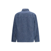 Jil Sander Blue Cotton Denim Jacket