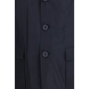 Thom Browne Blue Polyester Coat