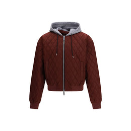 Dsquared² Bordeaux Fabric Bomber