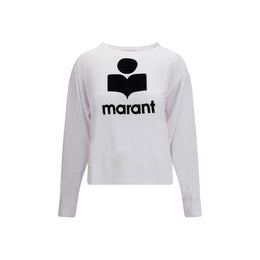 Marant Etoile White Linen Sweatshirt