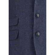 Brunello Cucinelli Blue Wool Blazer