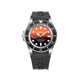Bobroff Black Rubber Sport Watch