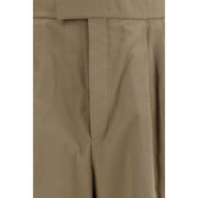 Thom Browne Beige Cotton Casual Pants