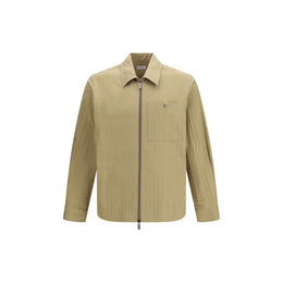 Burberry Beige Cotton Jackets And Coat