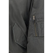 Balenciaga Gray Cotton Bomber