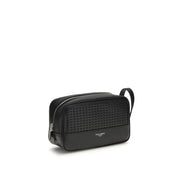 Dolce & Gabbana Black Calf Leather Bos Taurus Accessories