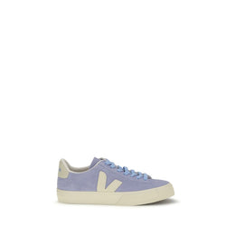 Veja Blue Calf Leather Bos Taurus Low Top Sneakers