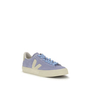 Veja Blue Calf Leather Bos Taurus Low Top Sneakers