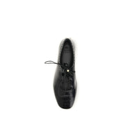 Church's Black Calf Leather Bos Taurus Ballet Flats