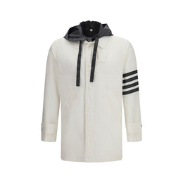 Thom Browne White Polyamide Sweatshirt
