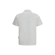 MooRER White Cotton Polo Shirt