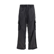 Y-3 Black Polyamide Cargo Pants