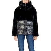 Blauer Black Polyester Coat