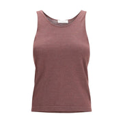 Brunello Cucinelli Bordeaux Cashmere Top