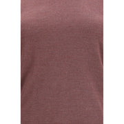 Brunello Cucinelli Bordeaux Cashmere Top