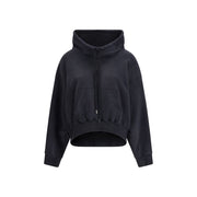 R13 Black Cotton Sweatshirt