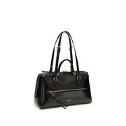 Dolce & Gabbana Black Calf Leather Bos Taurus Shoulder Bag