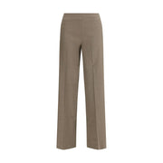 Avenue Montaigne Beige Linen Casual Pants