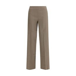 Avenue Montaigne Beige Linen Casual Pants