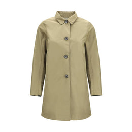 Barbour Bicolor Polyester Trench Coat