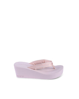 Calvin Klein Pink Recycled Polyester Flip-Flop Sandals