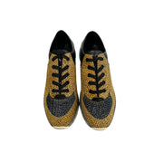 Borbonese Beige Leather Women Sneaker