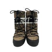 Borbonese Beige Textile Women Boot