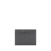 Saint Laurent Gray Calf Leather Bos Taurus Wallet