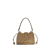 Fendi Beige Calf Leather Bos Taurus Shoulder Bag