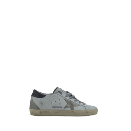 Golden Goose White Calf Leather Bos Taurus Low Top Sneakers