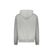 Balmain Gray Cotton Hoodie