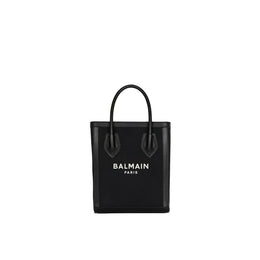 Balmain Black Cotton Tote Bag