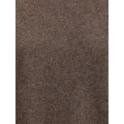 P.A.R.O.S.H. Brown Horsehair Turtleneck