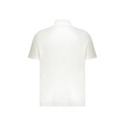 Balmain White Cotton Polo Shirt