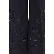 Forte_Forte Blue Cotton Casual Pants