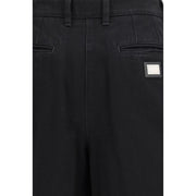 Dolce & Gabbana Black Cotton Jeans Denim
