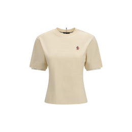Moncler Grenoble Beige Cotton T-Shirt